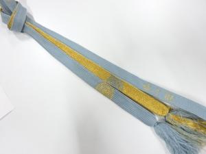 廣澤徳三郎　正絹　手組帯締め